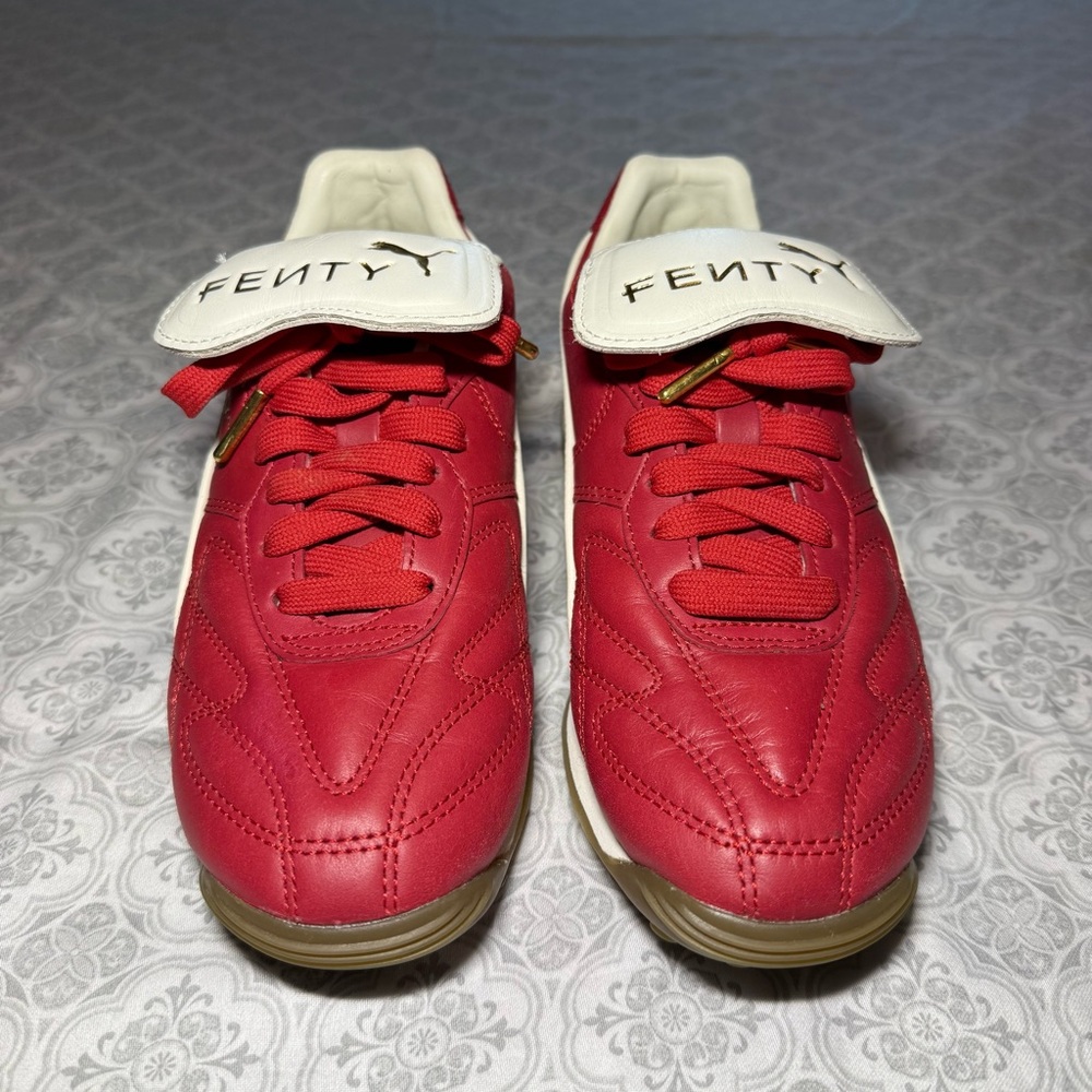 Women's PUMA Fenty (Rihanna) *Avanti L 'Club Red' Size 6 - Picture 6 of 15